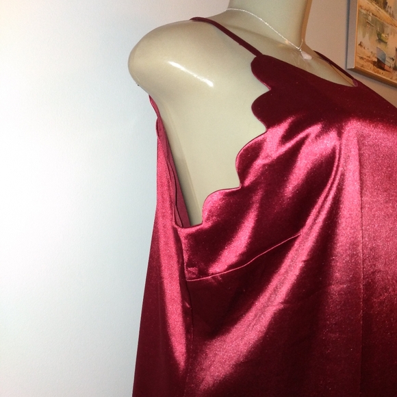 By & By cocktail mini dress in hoco solid knit satin in XL new with tags. - Picture 3 of 10